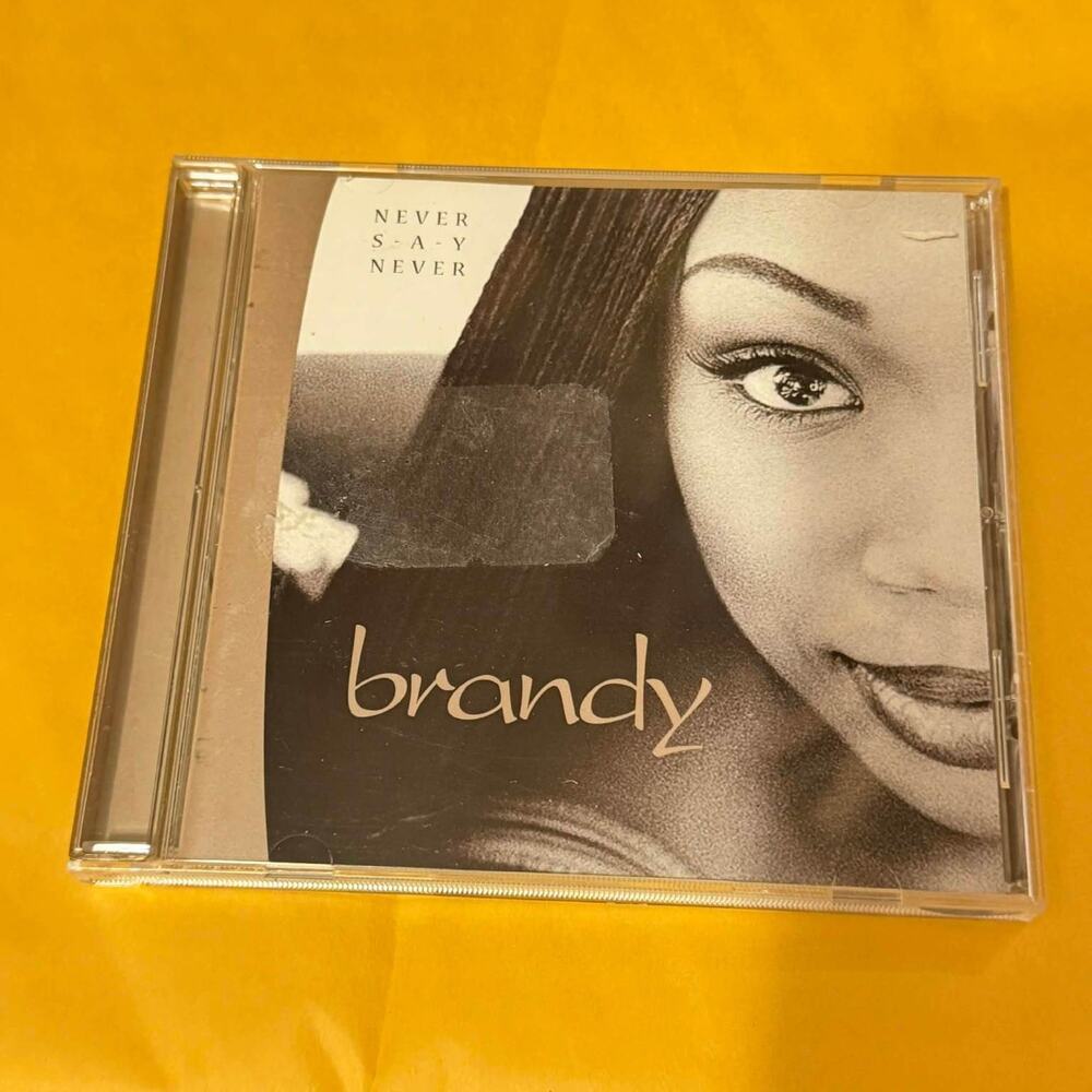 Brandy Never Say Never CD 1998 R and B Atlantic